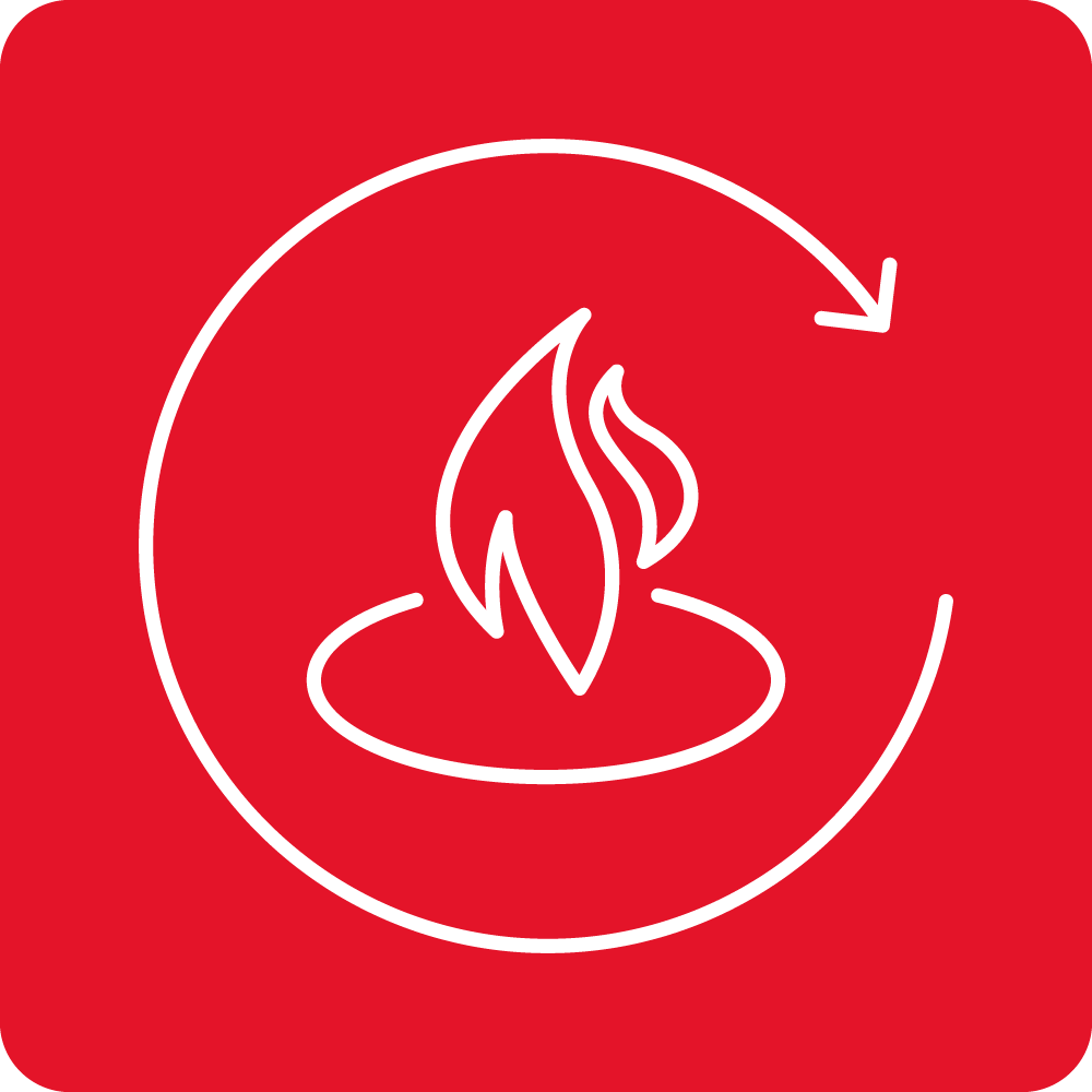 Auto ignition in the knob