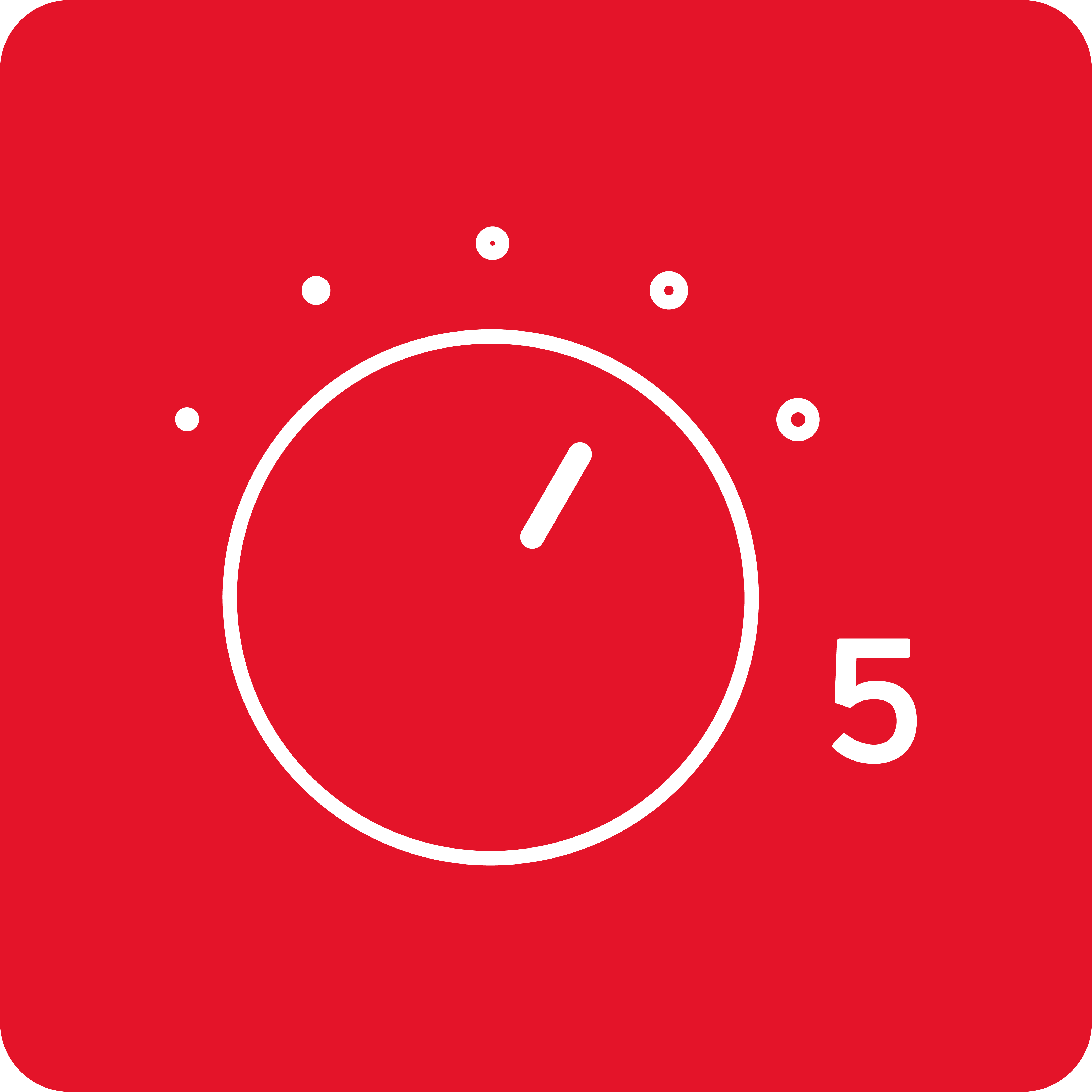 5-level speed control