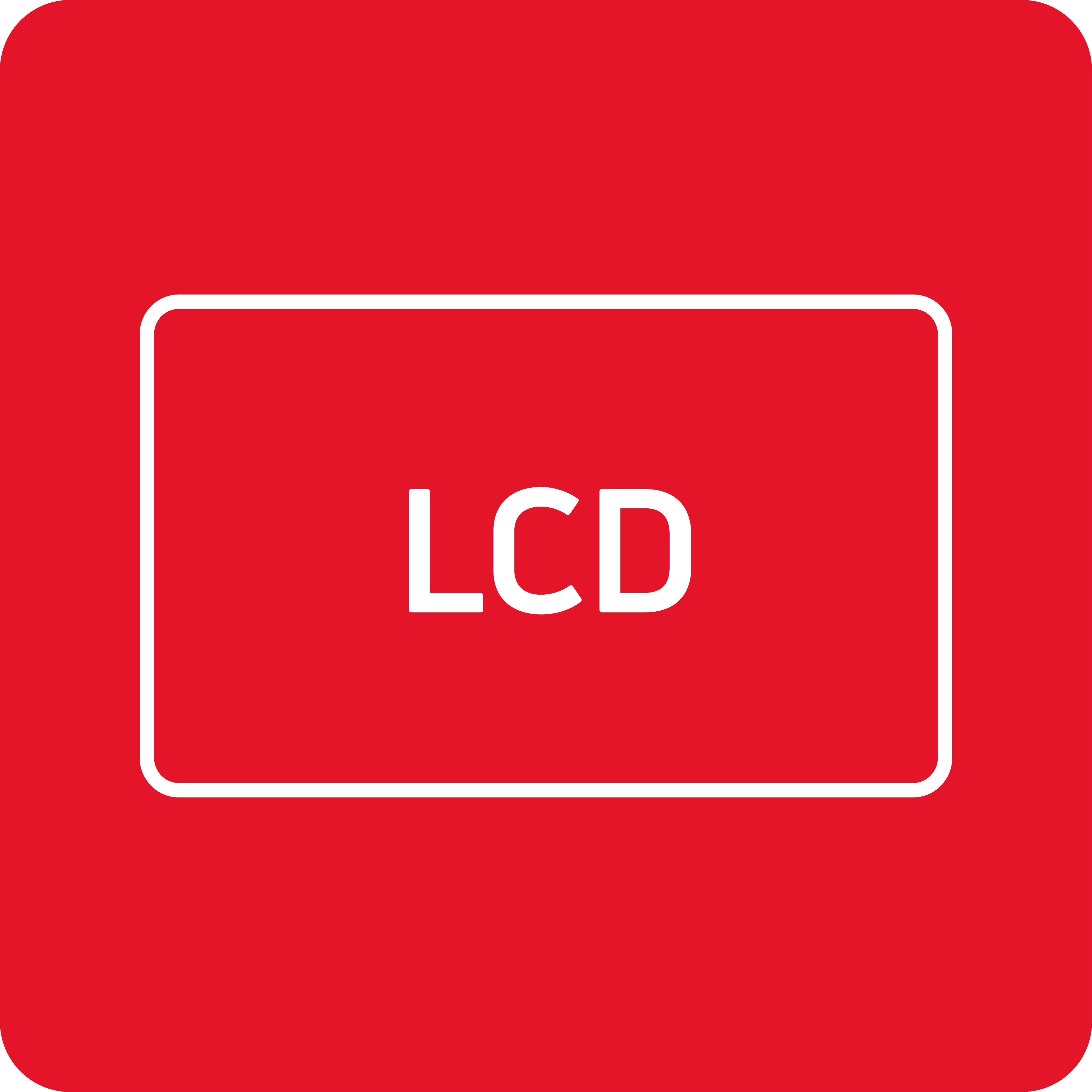 LCD display